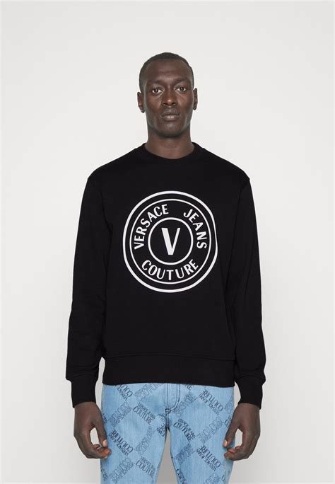 versace jeans felpa light sweater|Women's Knitwear .